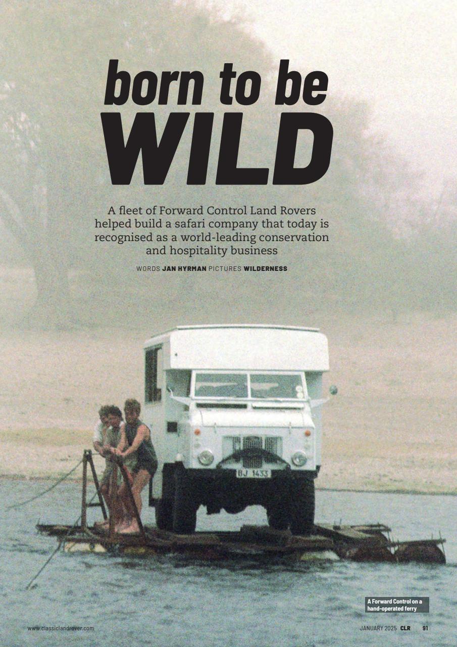 Classic Land Rover Magazine Preview Pages