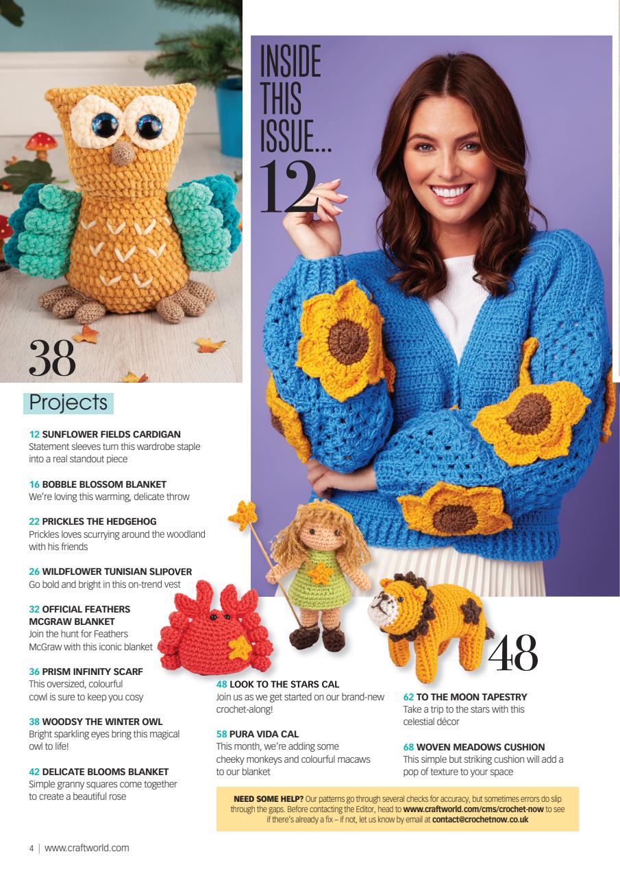 Crochet Now Magazine Preview Pages