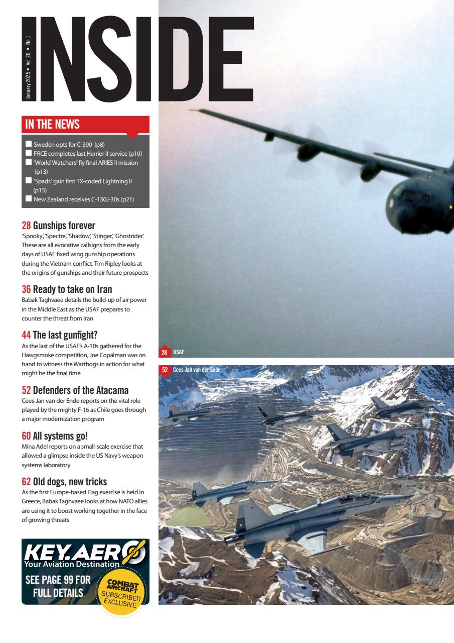 Combat Aircraft Journal Preview Pages