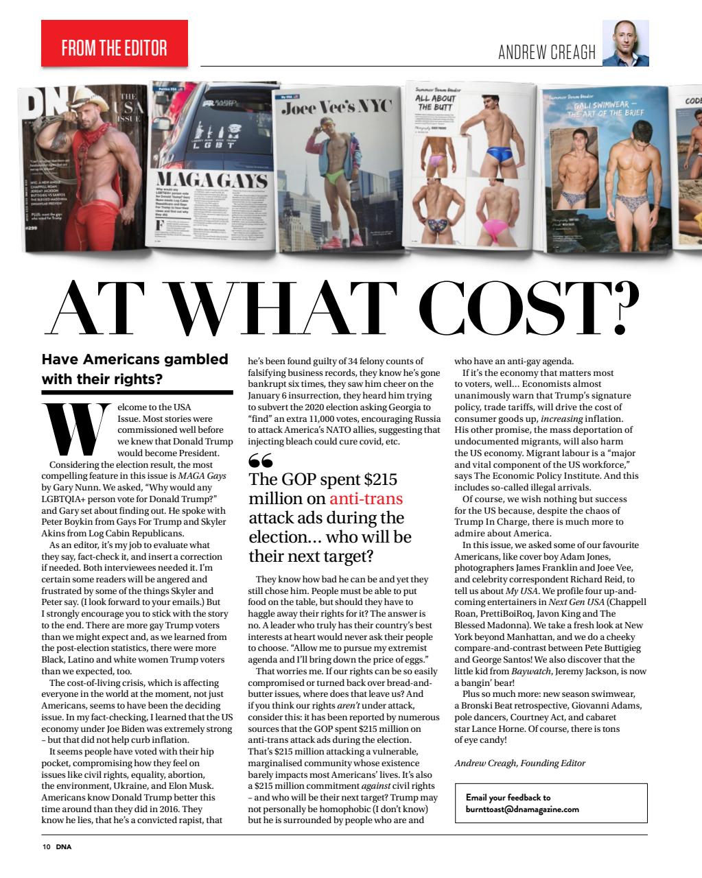 DNA Magazine Preview Pages