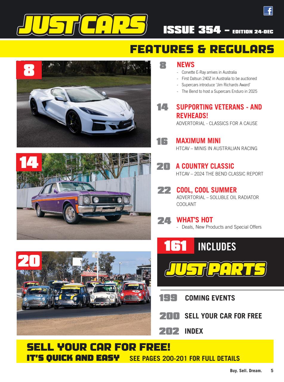 JUST CARS Preview Pages