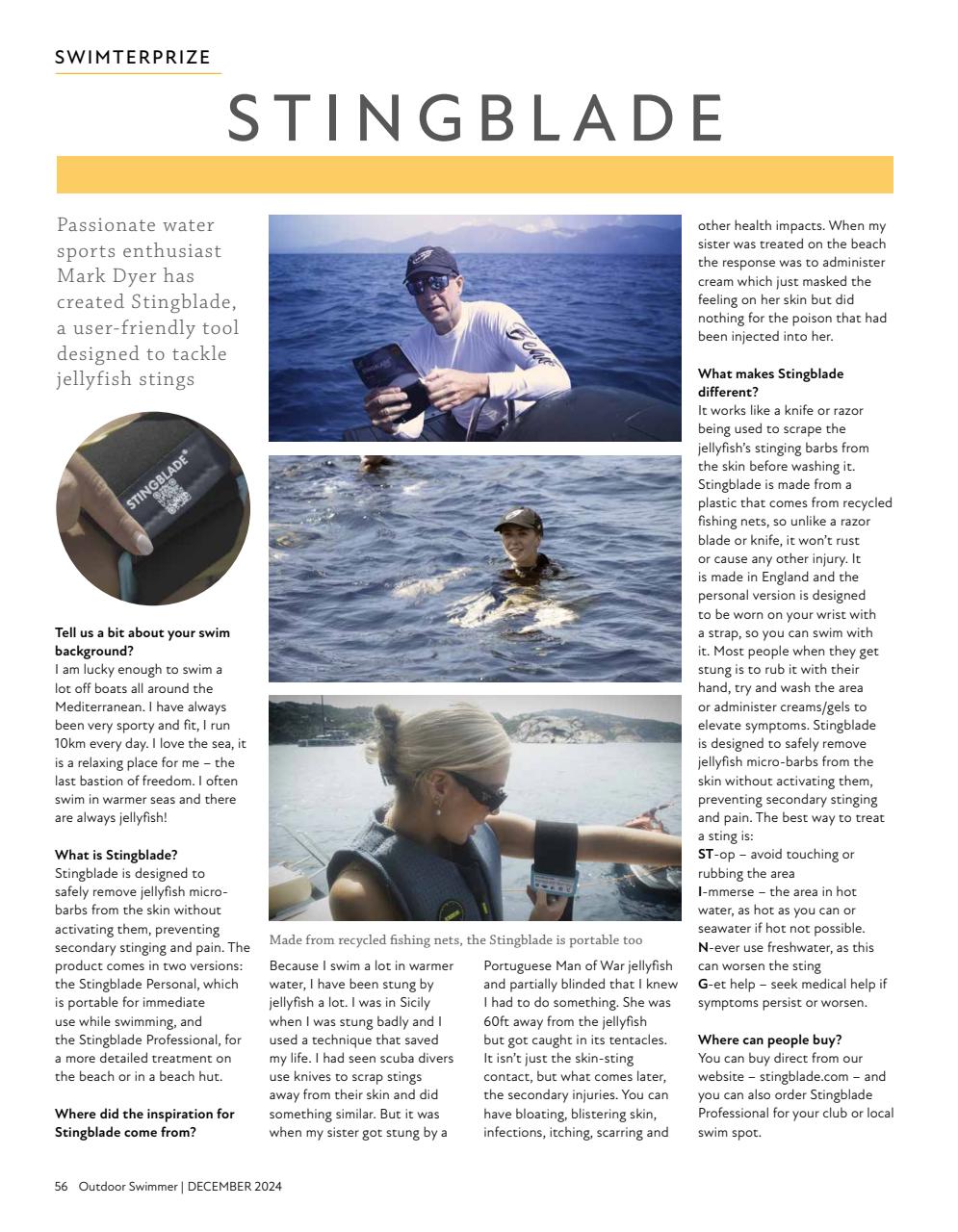 Outdoor Swimmer Preview Pages