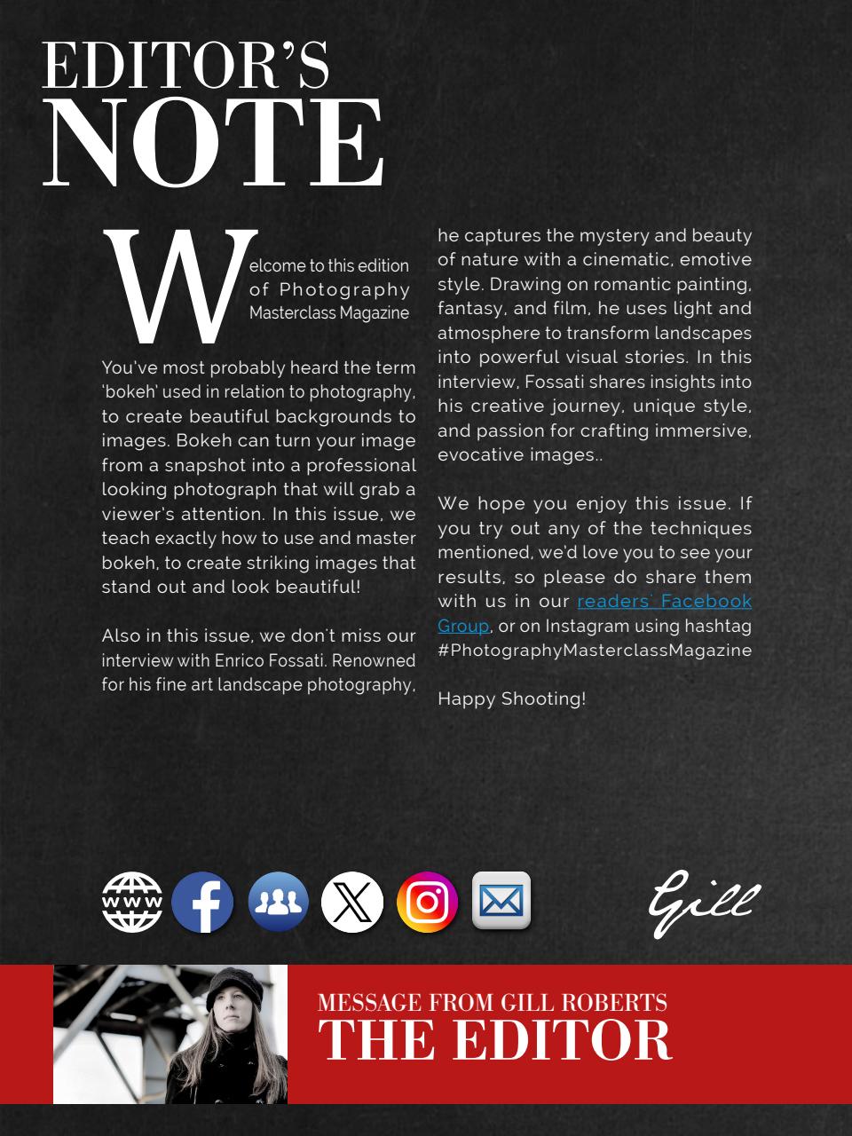 Photography Masterclass Magazine Preview Pages