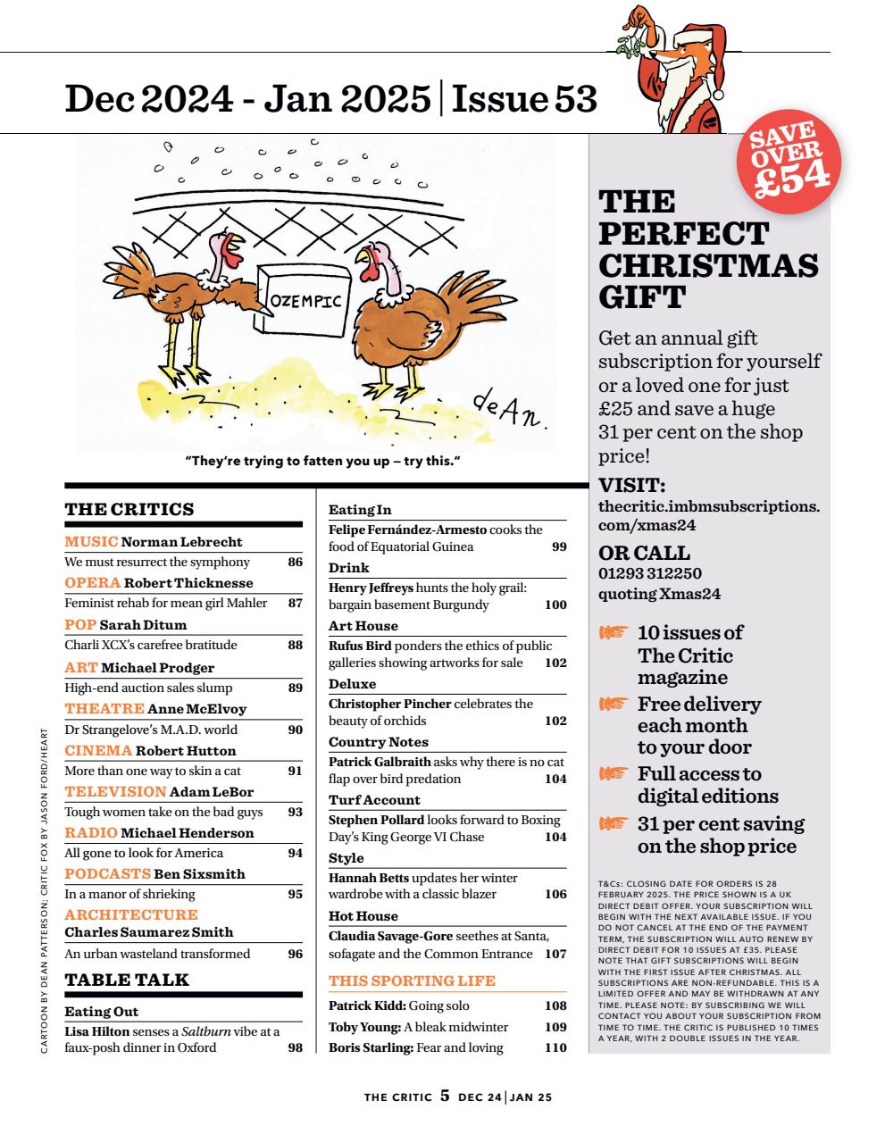 The Critic Preview Pages