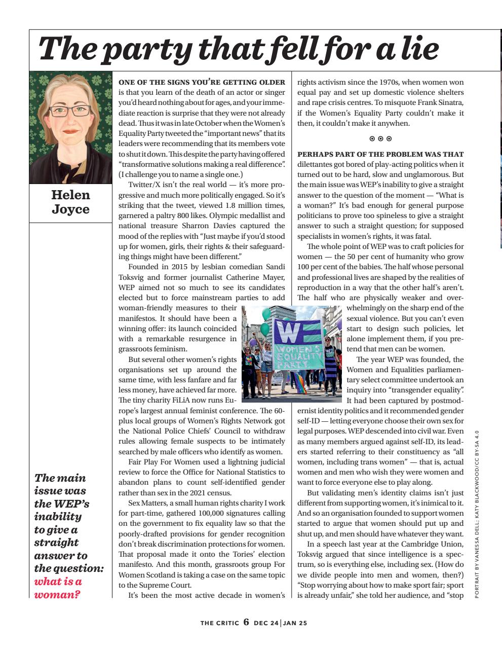 The Critic Preview Pages