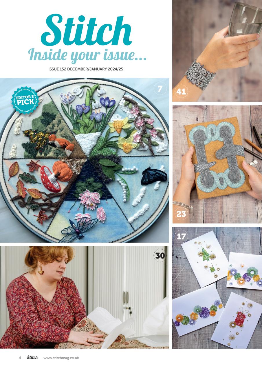 Stitch magazine Preview Pages