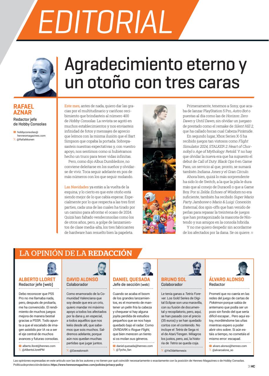 Hobby Consolas Preview Pages