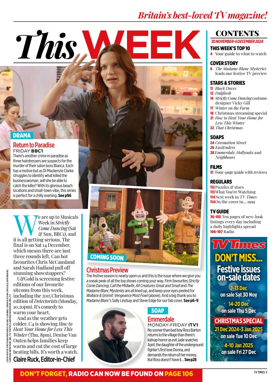 TV Times Preview Pages