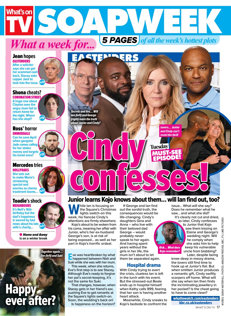 What's on TV Preview Pages