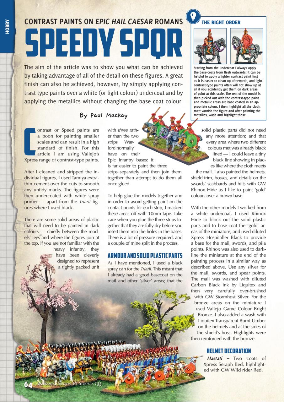 Wargames, Soldiers & Strategy Preview Pages