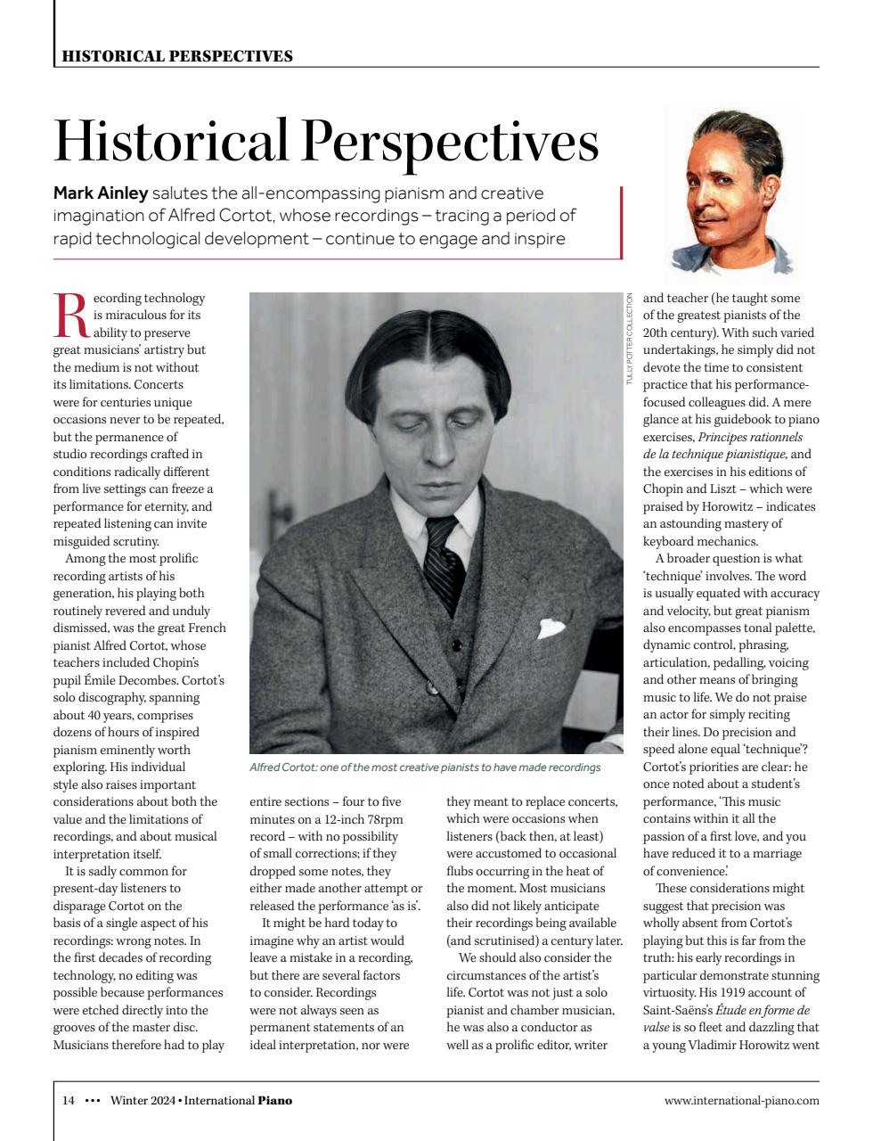 International Piano Preview Pages