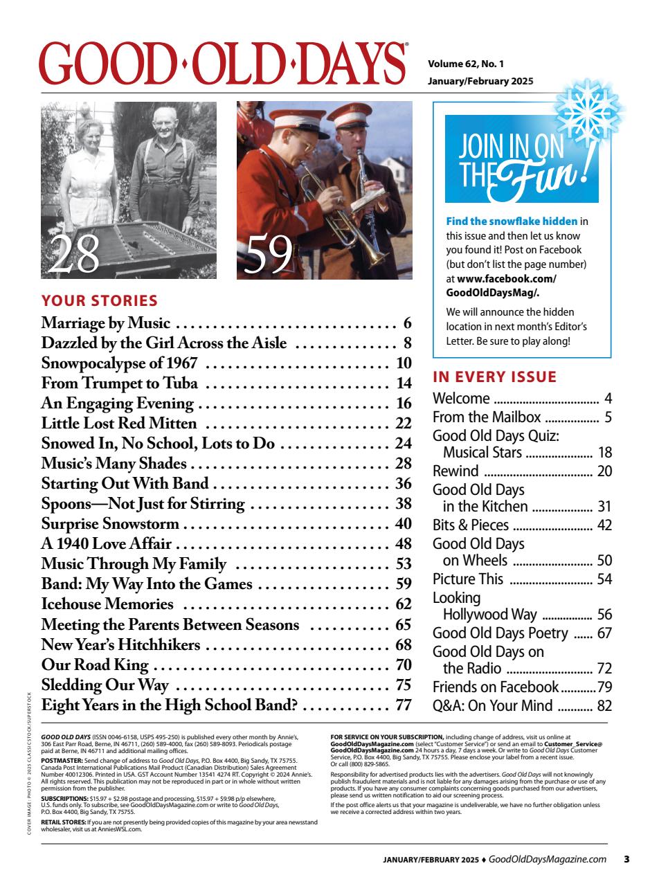 Good Old Days Preview Pages