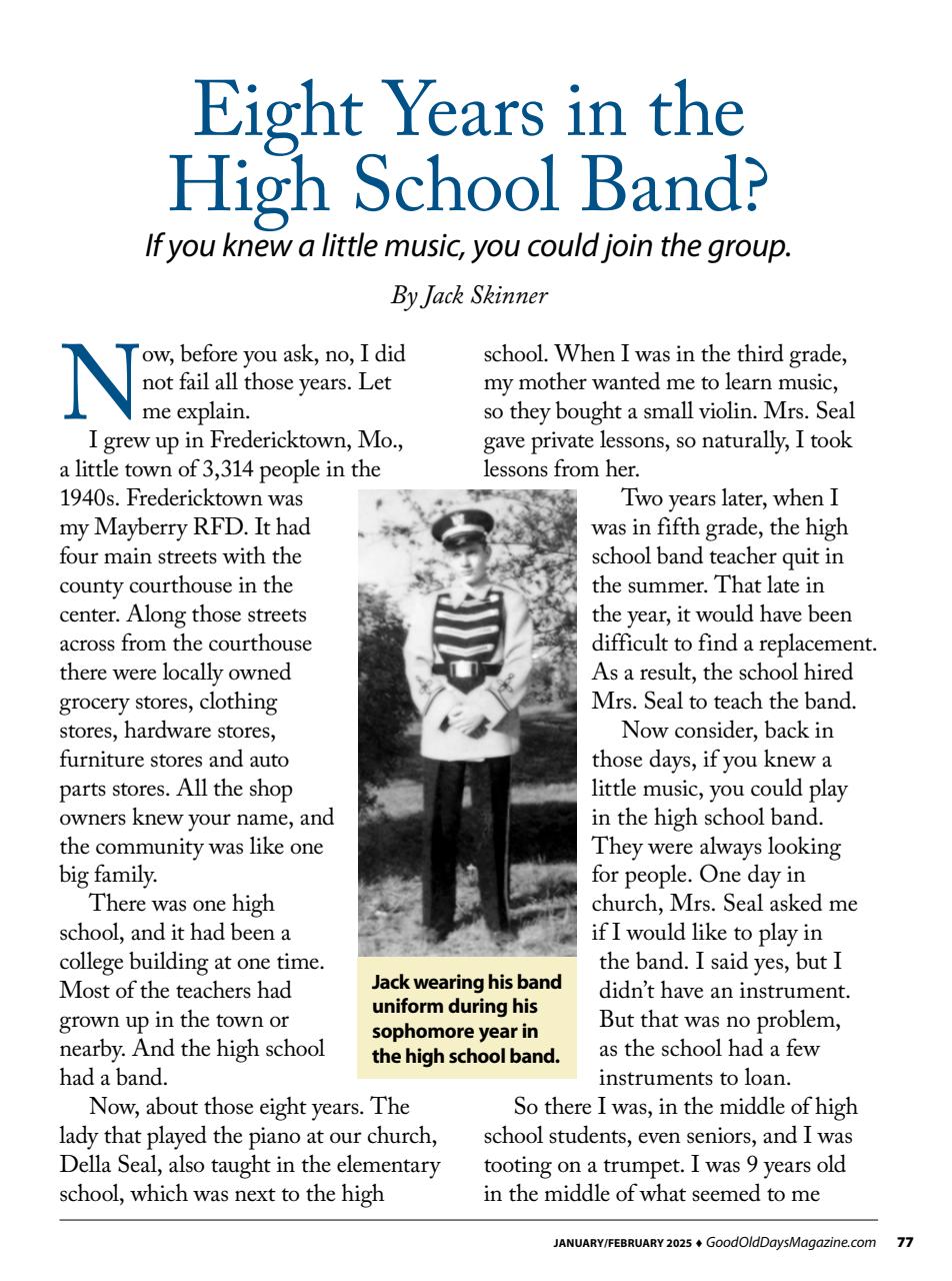 Good Old Days Preview Pages