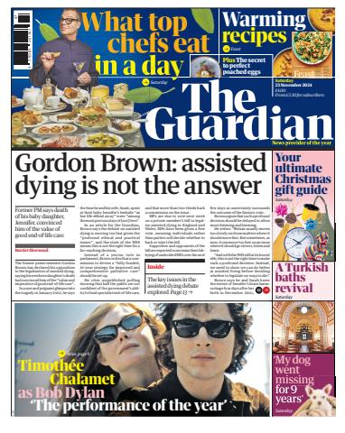 The Guardian Newspaper issue Saturday, 23 November 2024