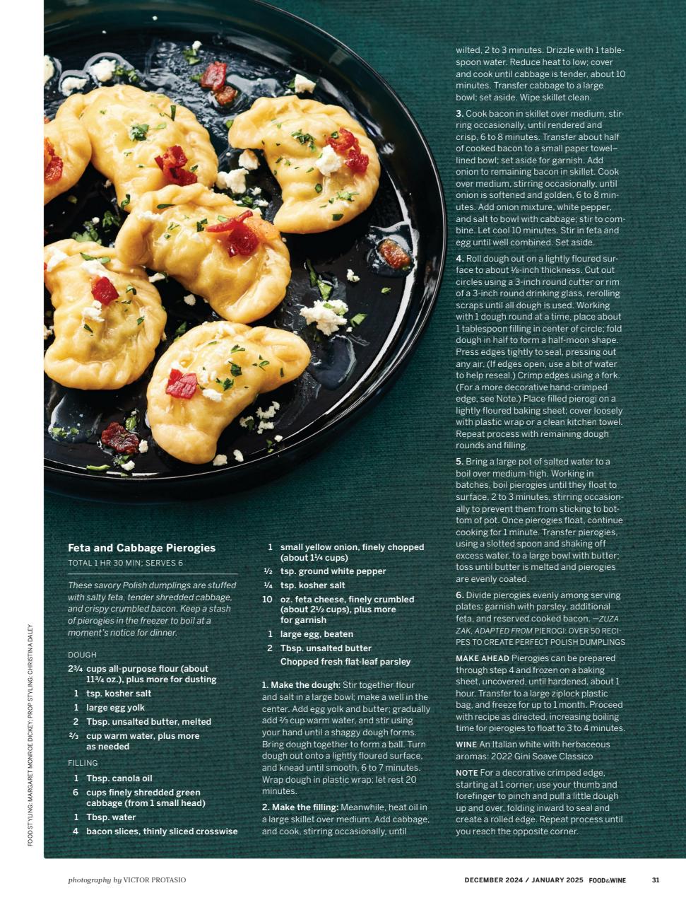 Food & Wine Preview Pages