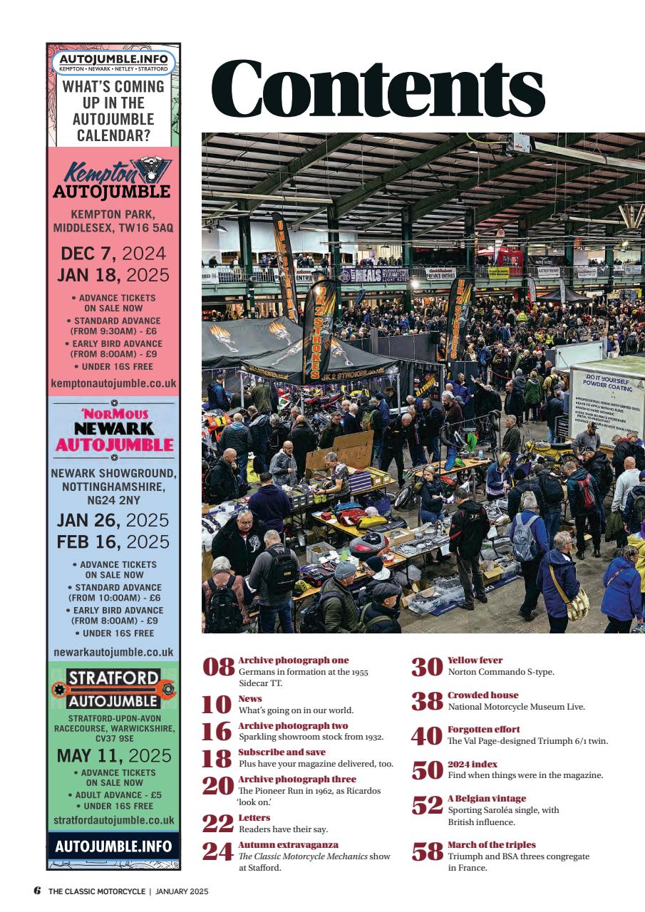 The Classic MotorCycle Preview Pages