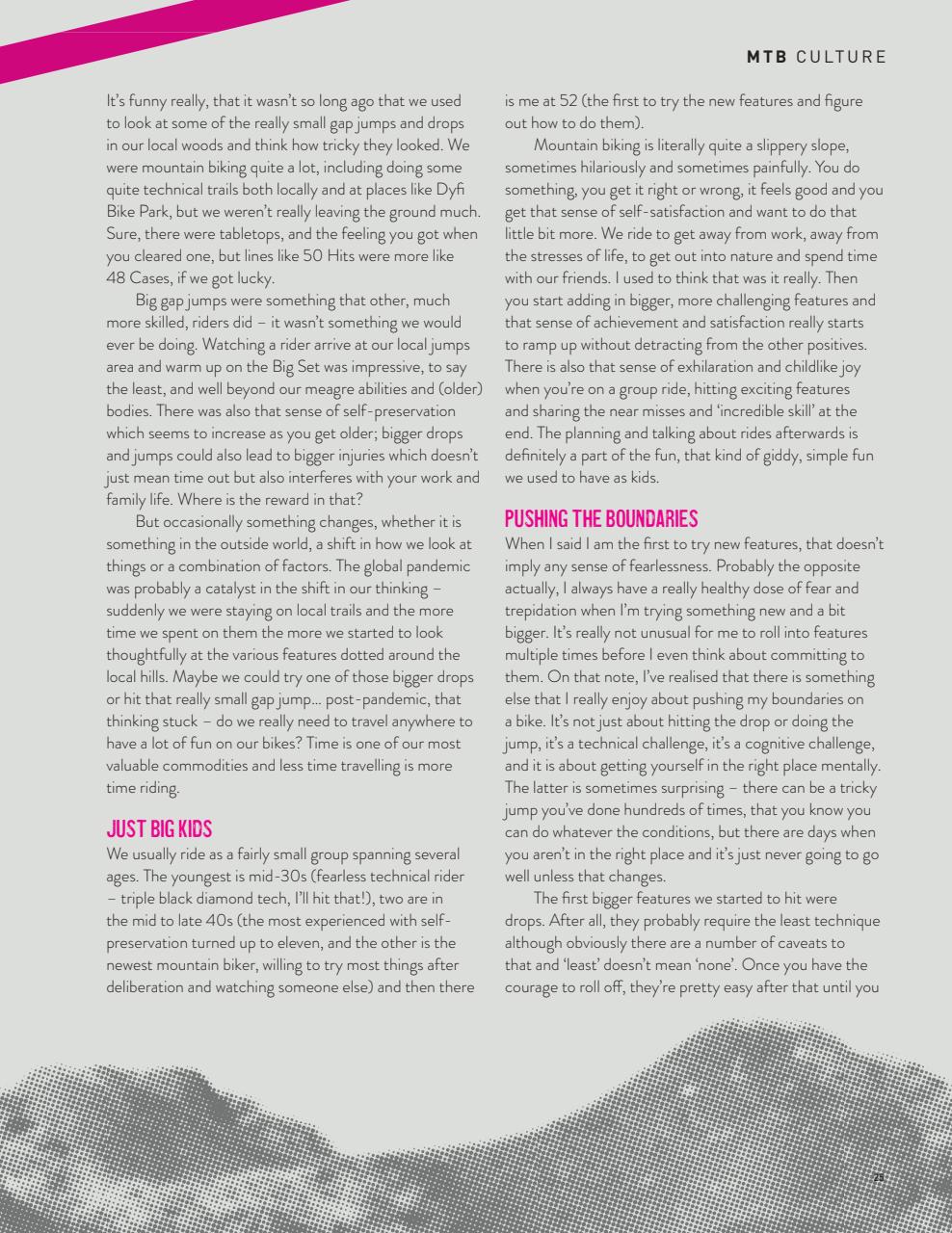 Singletrack Preview Pages