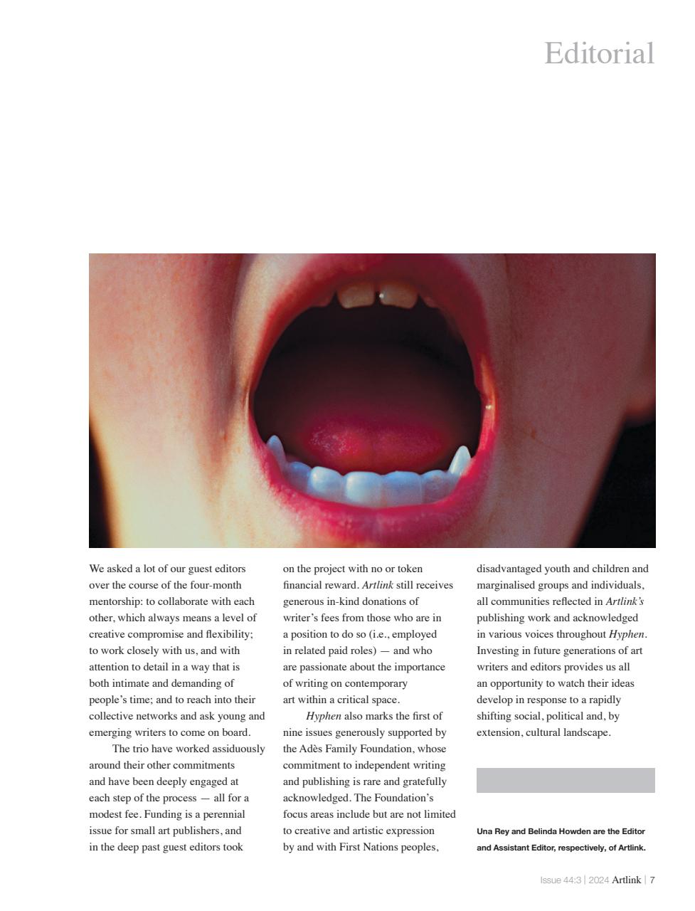 Artlink Magazine Preview Pages