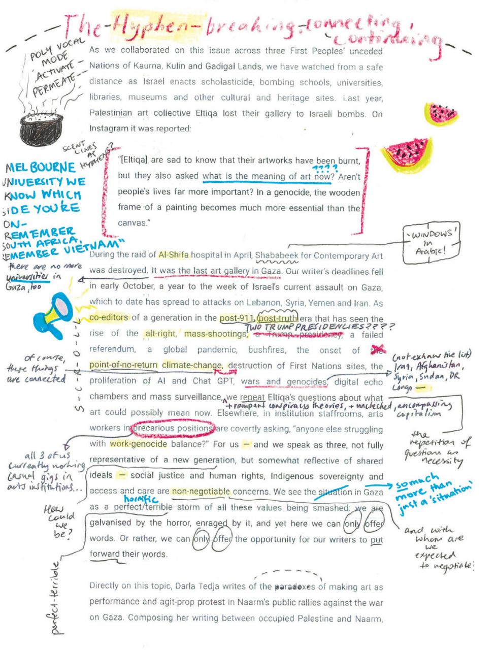 Artlink Magazine Preview Pages