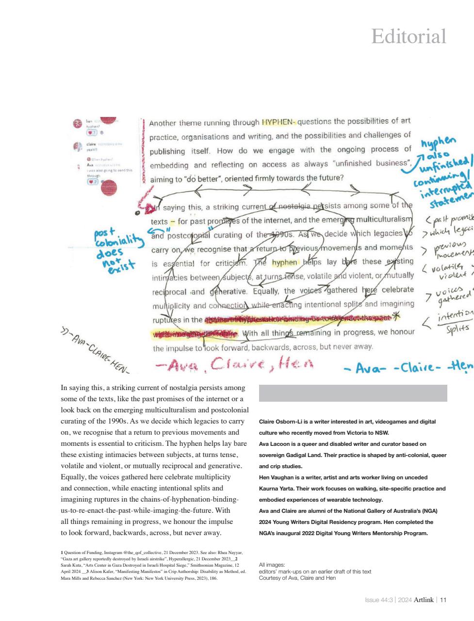 Artlink Magazine Preview Pages