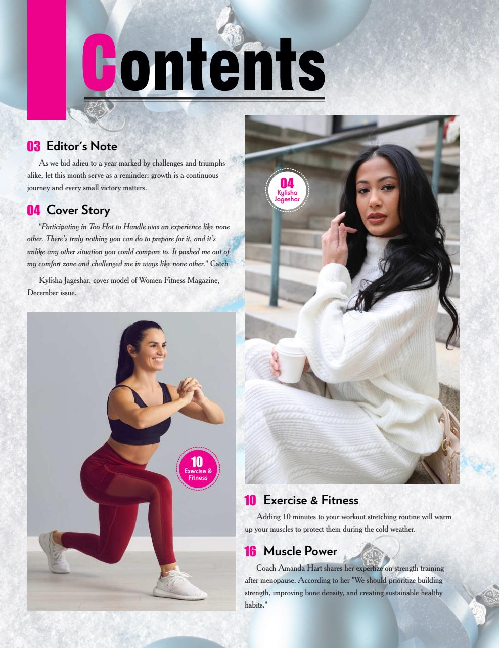 Women Fitness Preview Pages