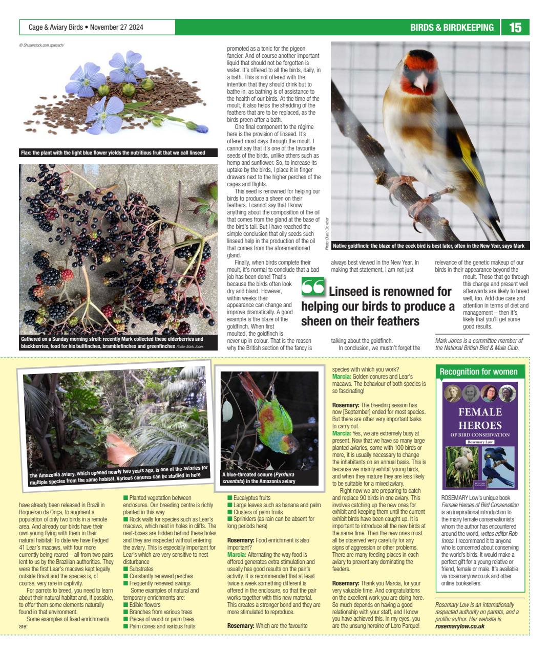 Cage & Aviary Birds Preview Pages