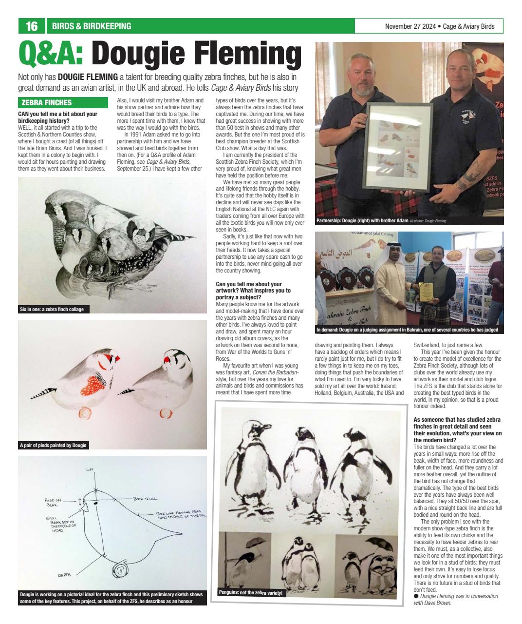 Cage & Aviary Birds Preview Pages