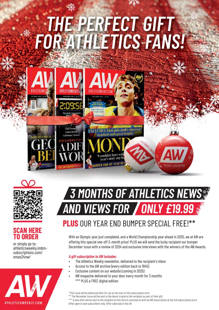 AW – Athletics Weekly Magazine Preview Pages