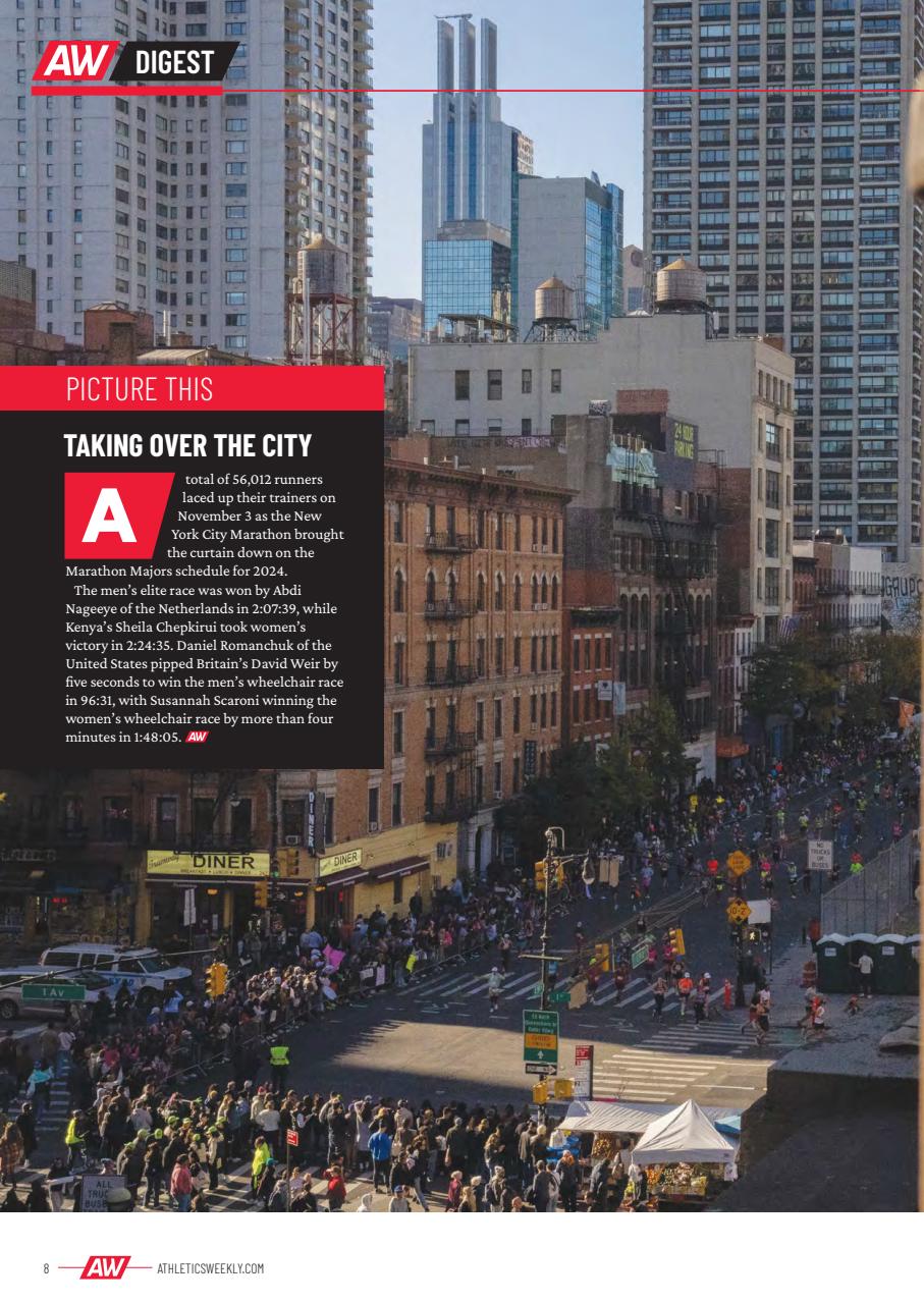 AW – Athletics Weekly Magazine Preview Pages
