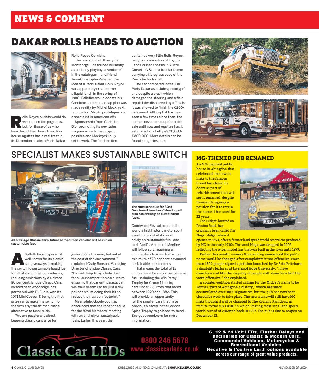 Classic Car Buyer Preview Pages