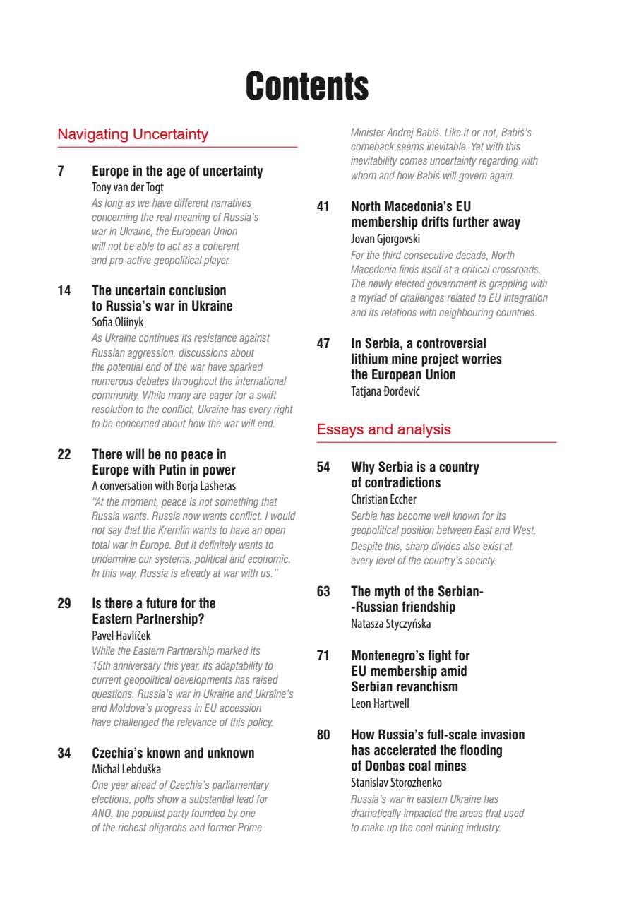 New Eastern Europe Preview Pages