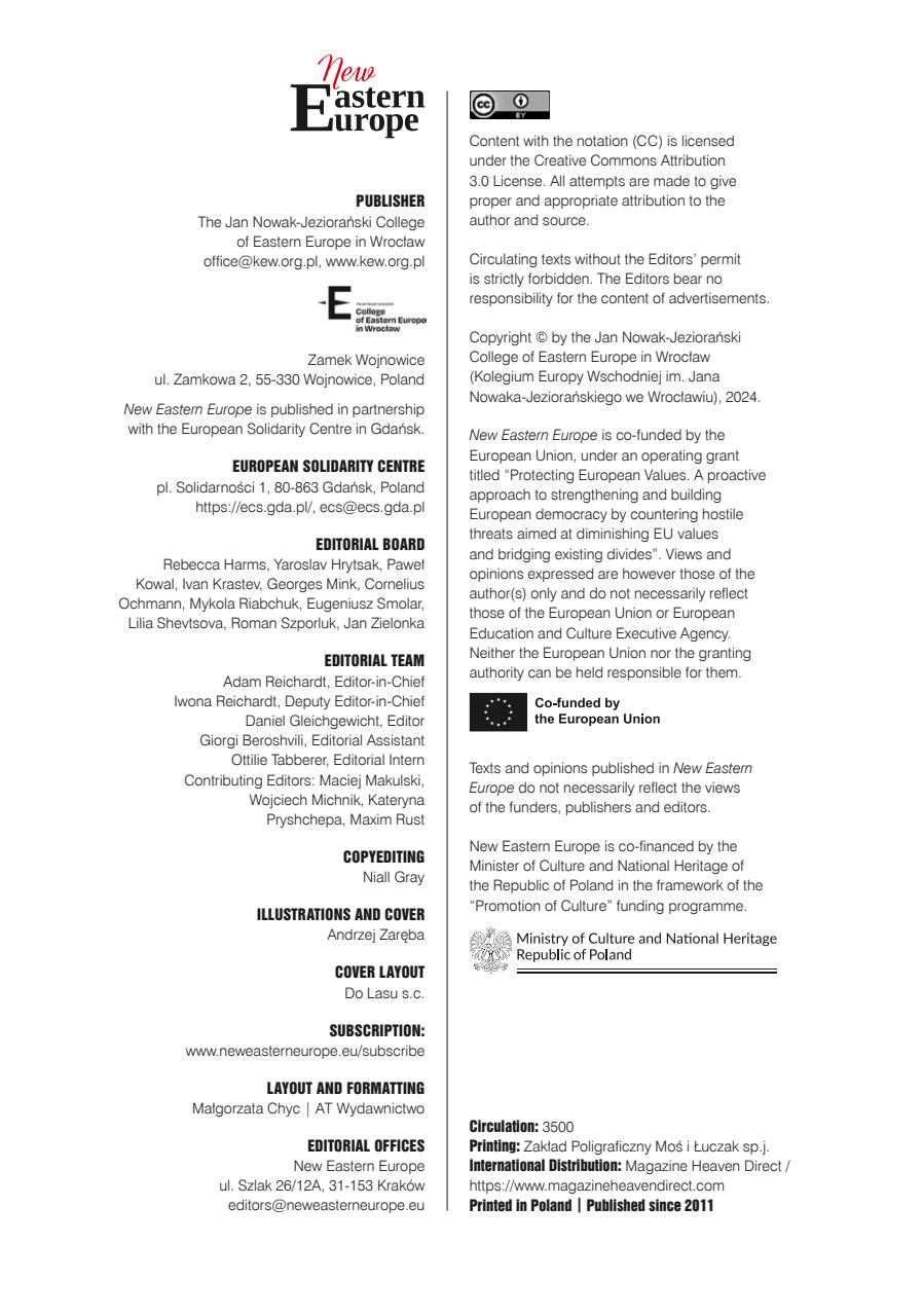 New Eastern Europe Preview Pages