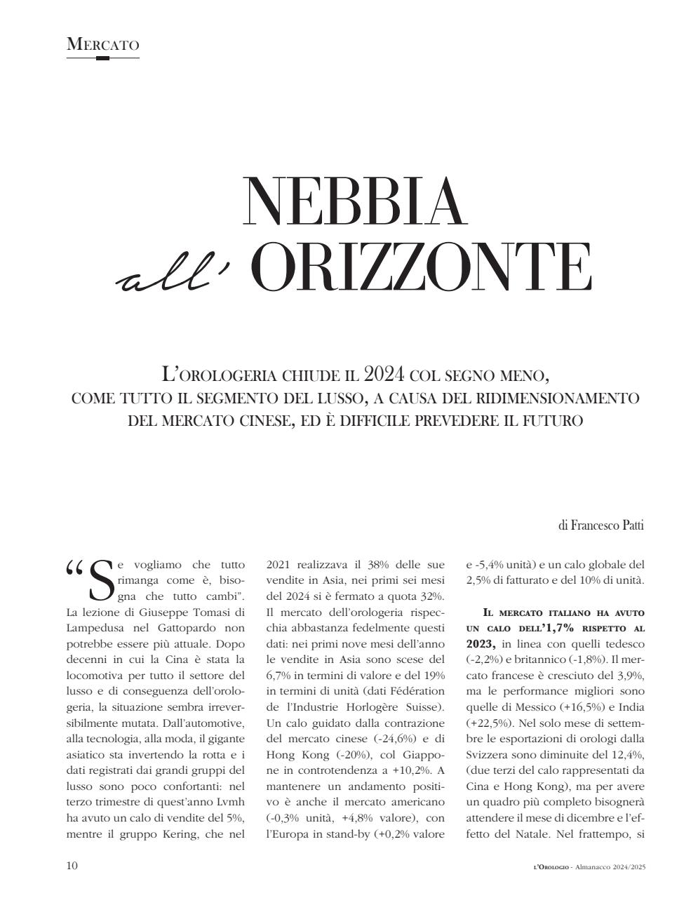 L'Orologio Preview Pages