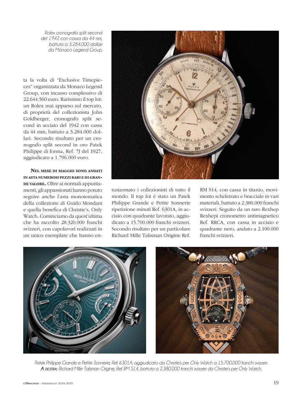 L'Orologio Preview Pages