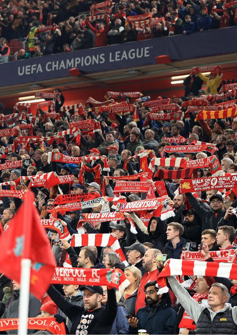 Liverpool FC Programmes Preview Pages