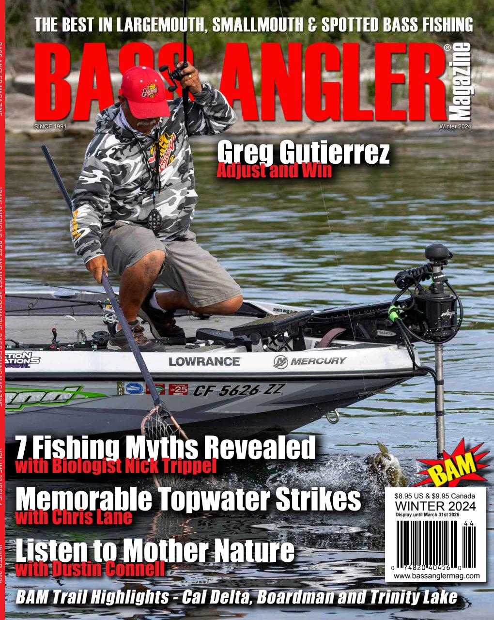 BASS ANGLER MAGAZINE Preview Pages