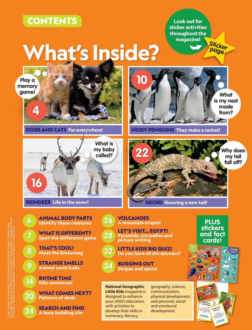 National Geographic Little Kids Preview Pages