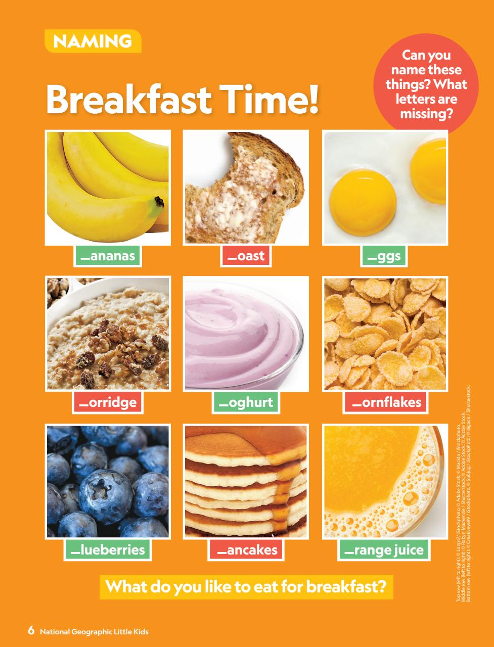 National Geographic Little Kids Preview Pages