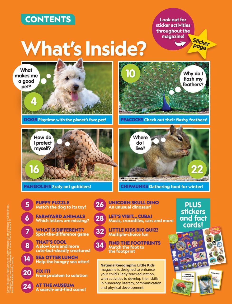 National Geographic Little Kids Preview Pages