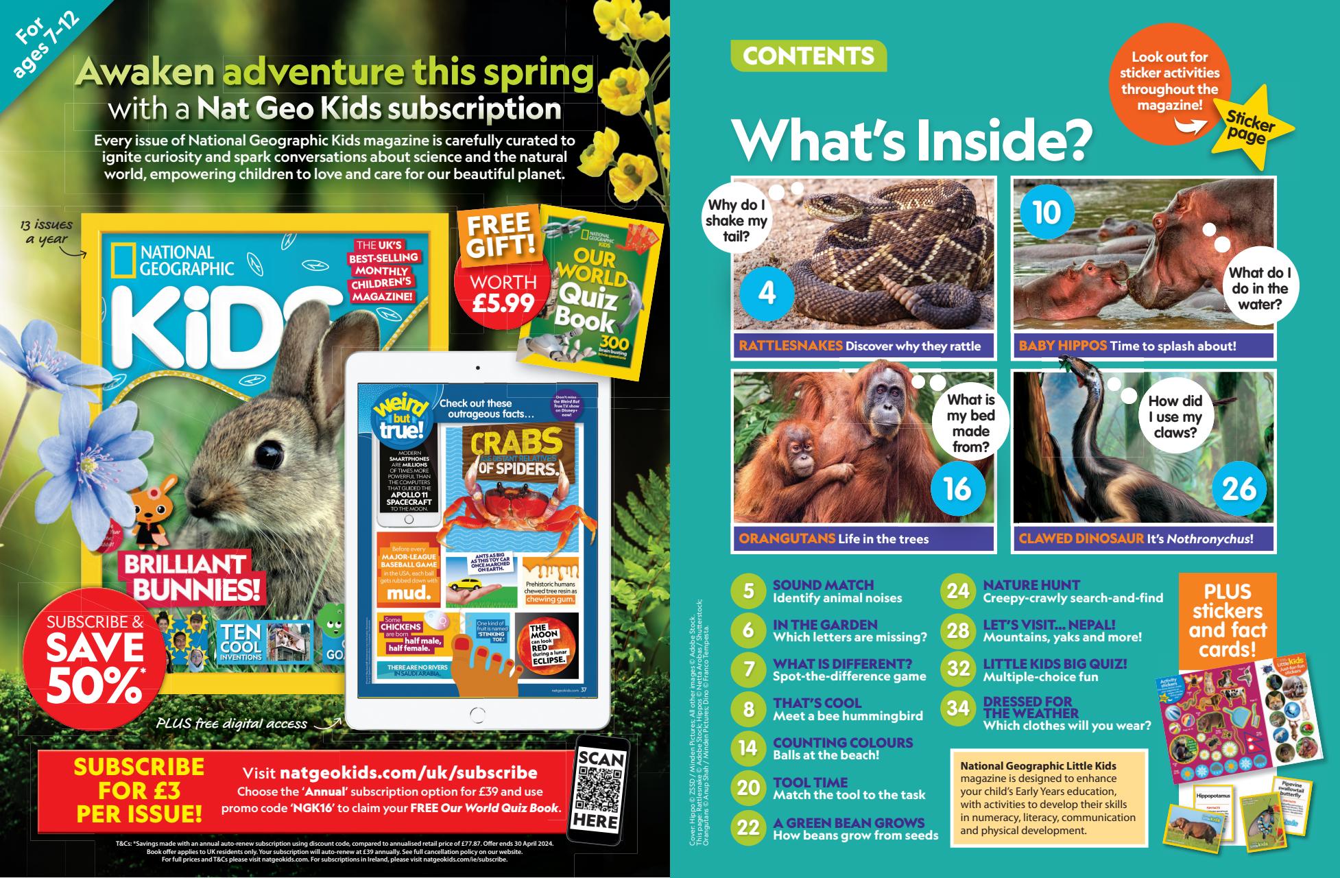National Geographic Little Kids Preview Pages