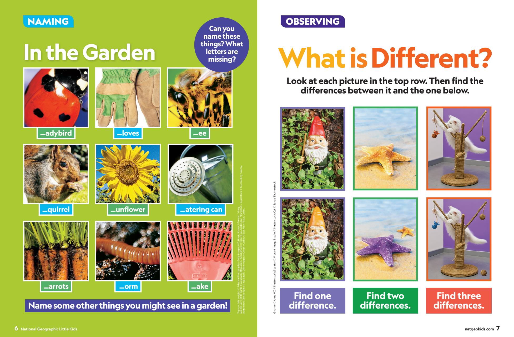 National Geographic Little Kids Preview Pages