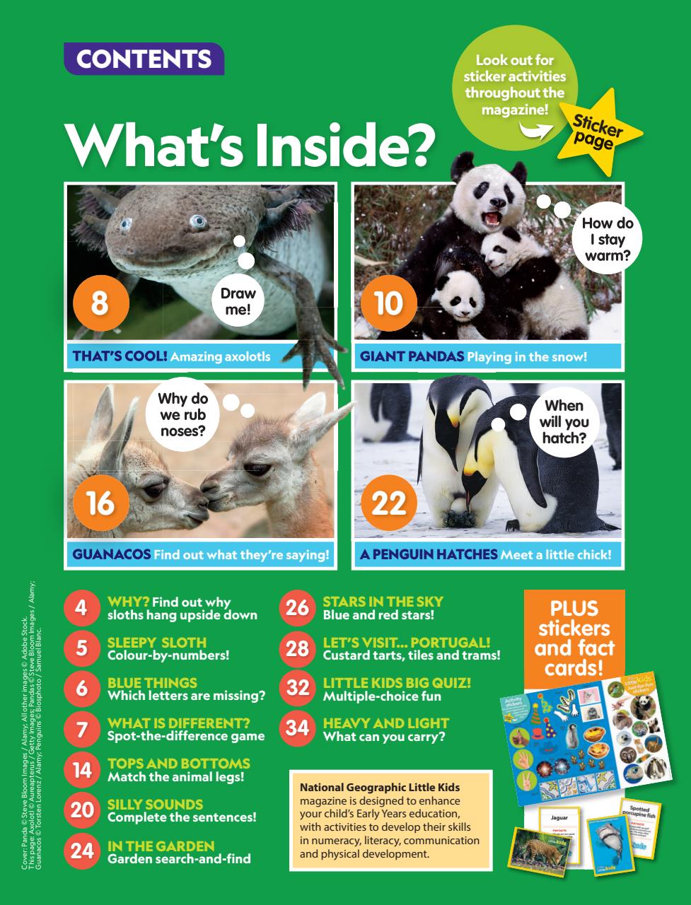 National Geographic Little Kids Preview Pages