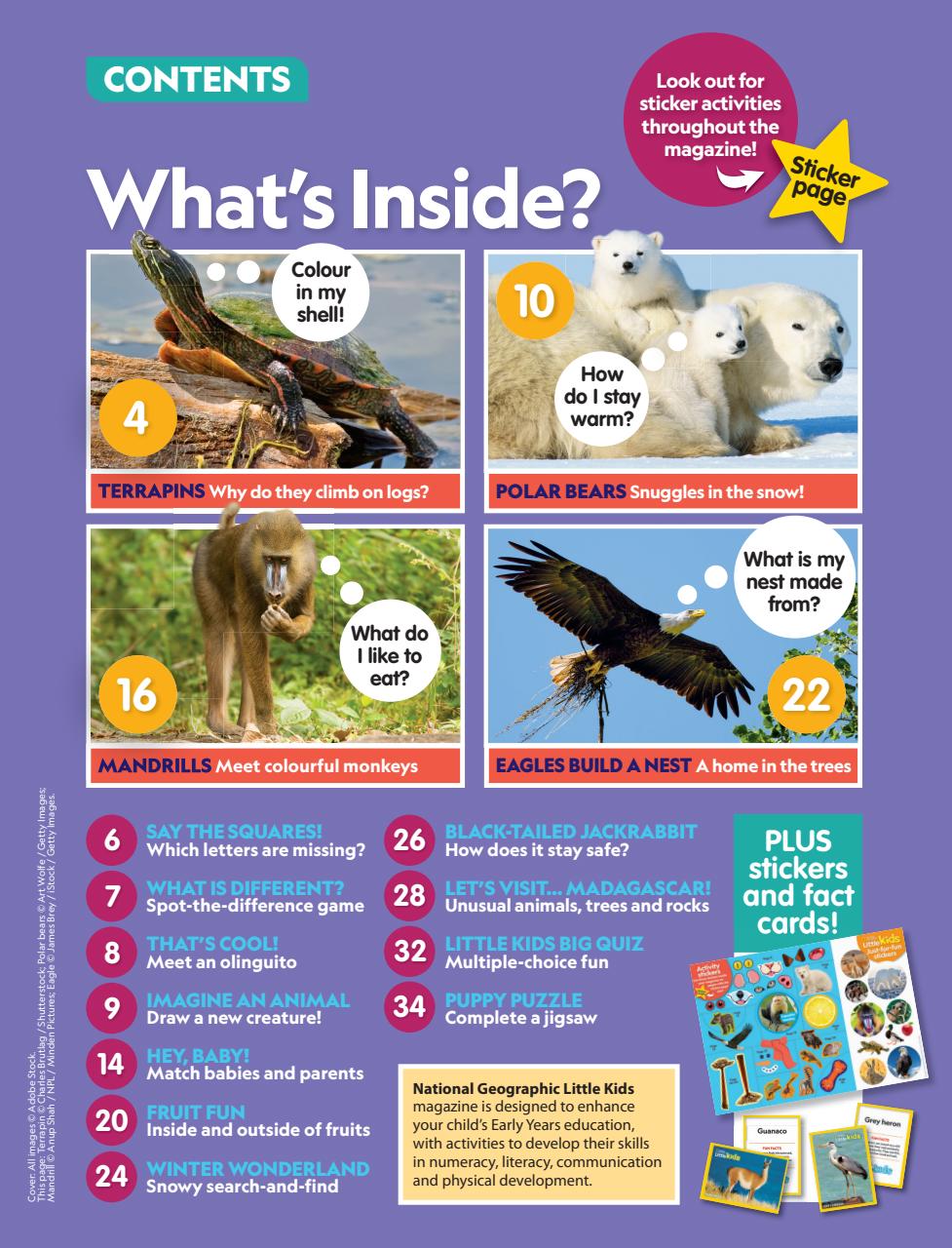 National Geographic Little Kids Preview Pages