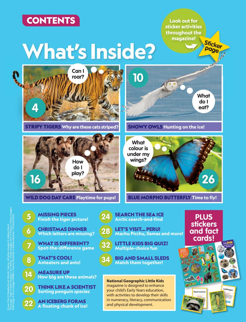 National Geographic Little Kids Preview Pages