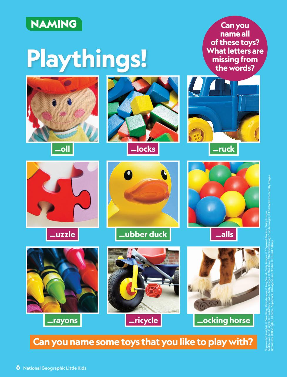 National Geographic Little Kids Preview Pages