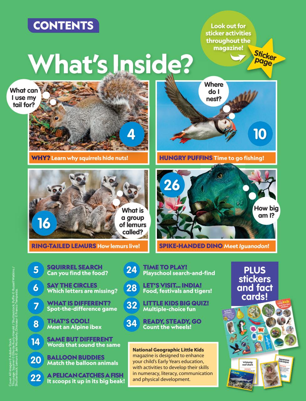 National Geographic Little Kids Preview Pages