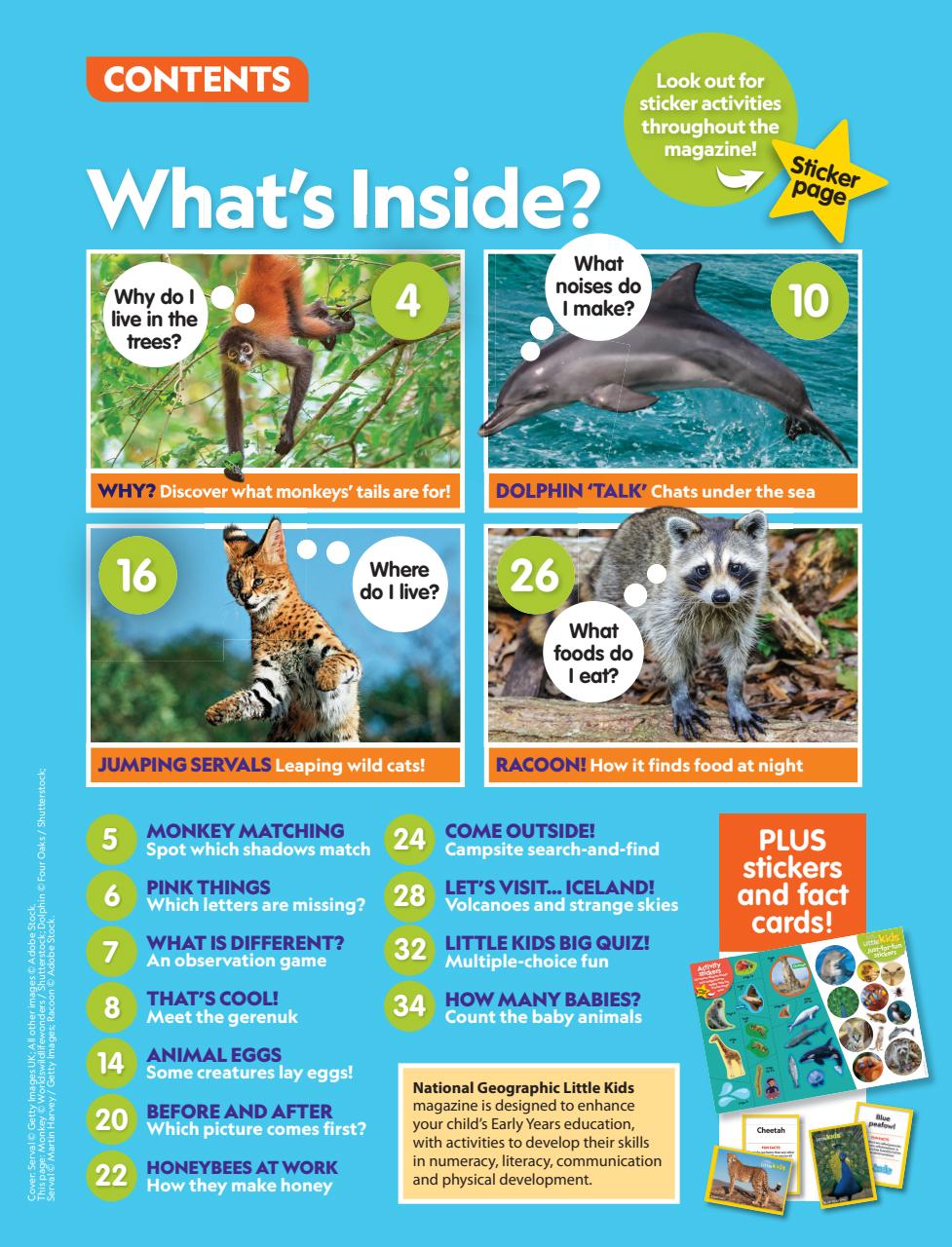 National Geographic Little Kids Preview Pages