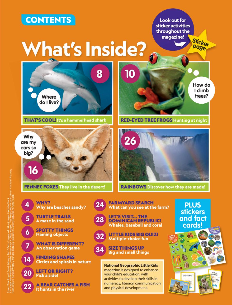 National Geographic Little Kids Preview Pages