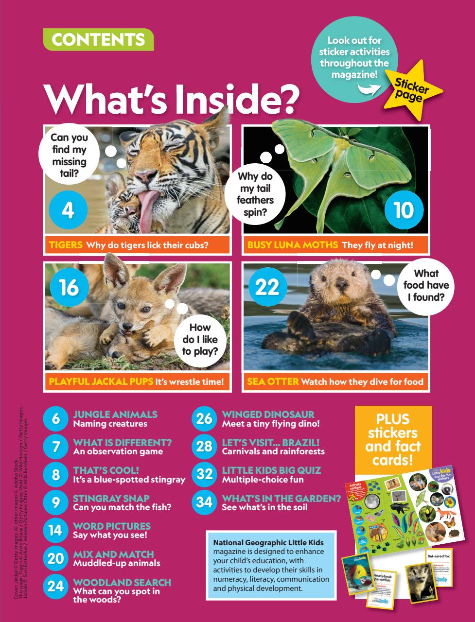 National Geographic Little Kids Preview Pages