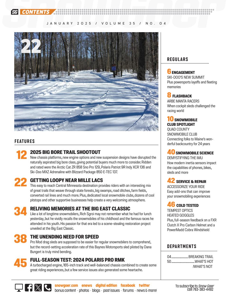 SnowGoer Preview Pages